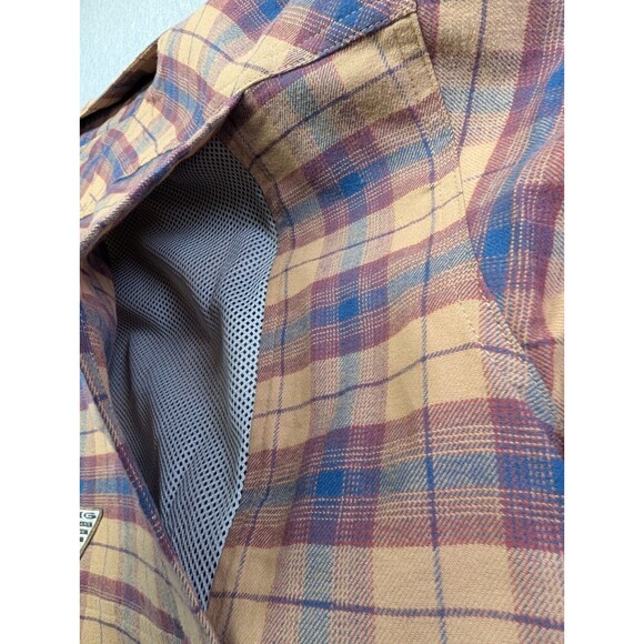 NEW Columbia Men's PHG Roughtail Stretch Flannel Long Sleeve Shirt Size XXL $65 - Picture 11 of 11